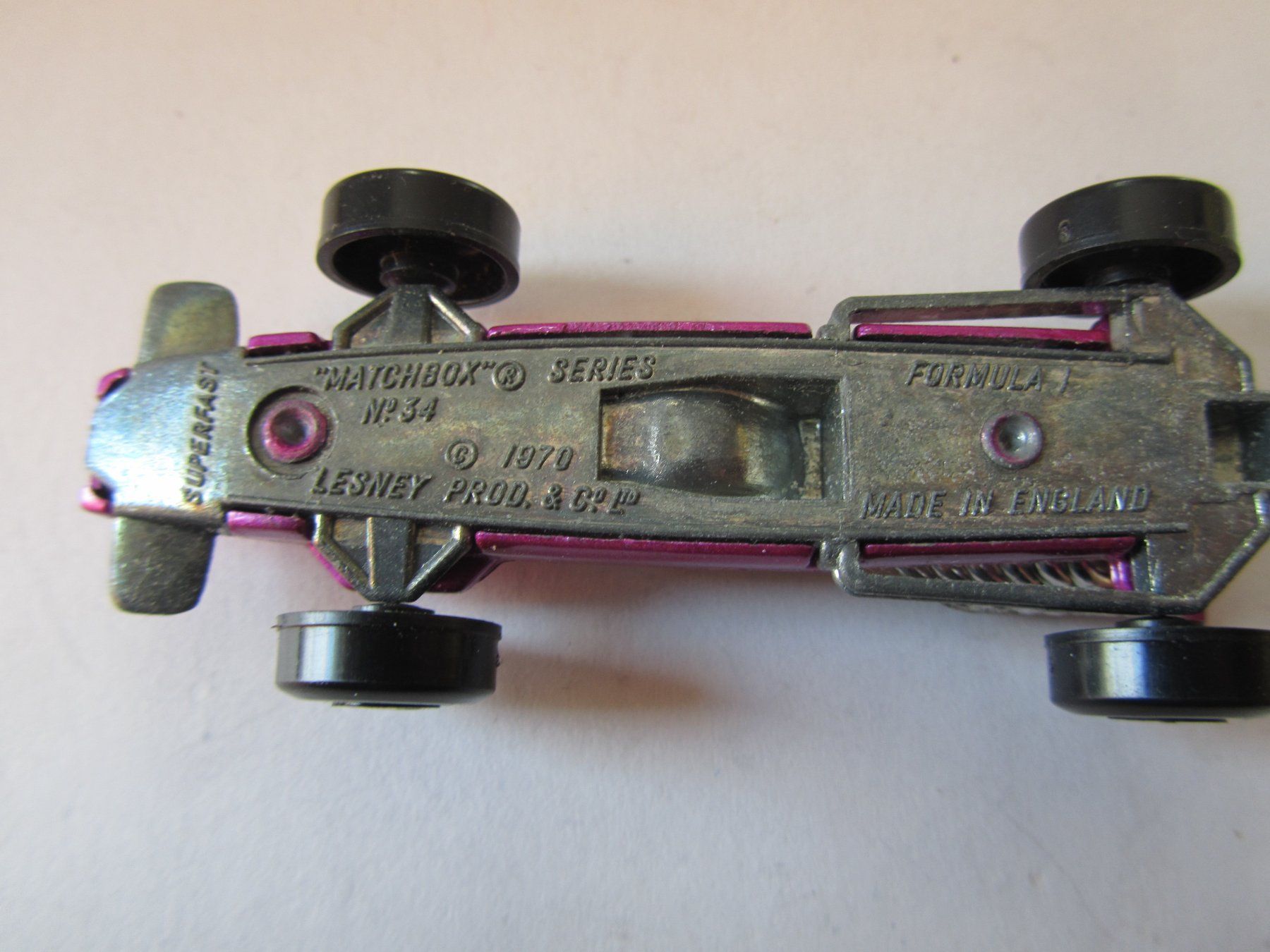 Matchbox Modellini d'auto: Formula 1, zwei Modelle von Matchbox Superfast, Nr. 34 A – Usato da Weiningen ZH venduto da dietsch57 6