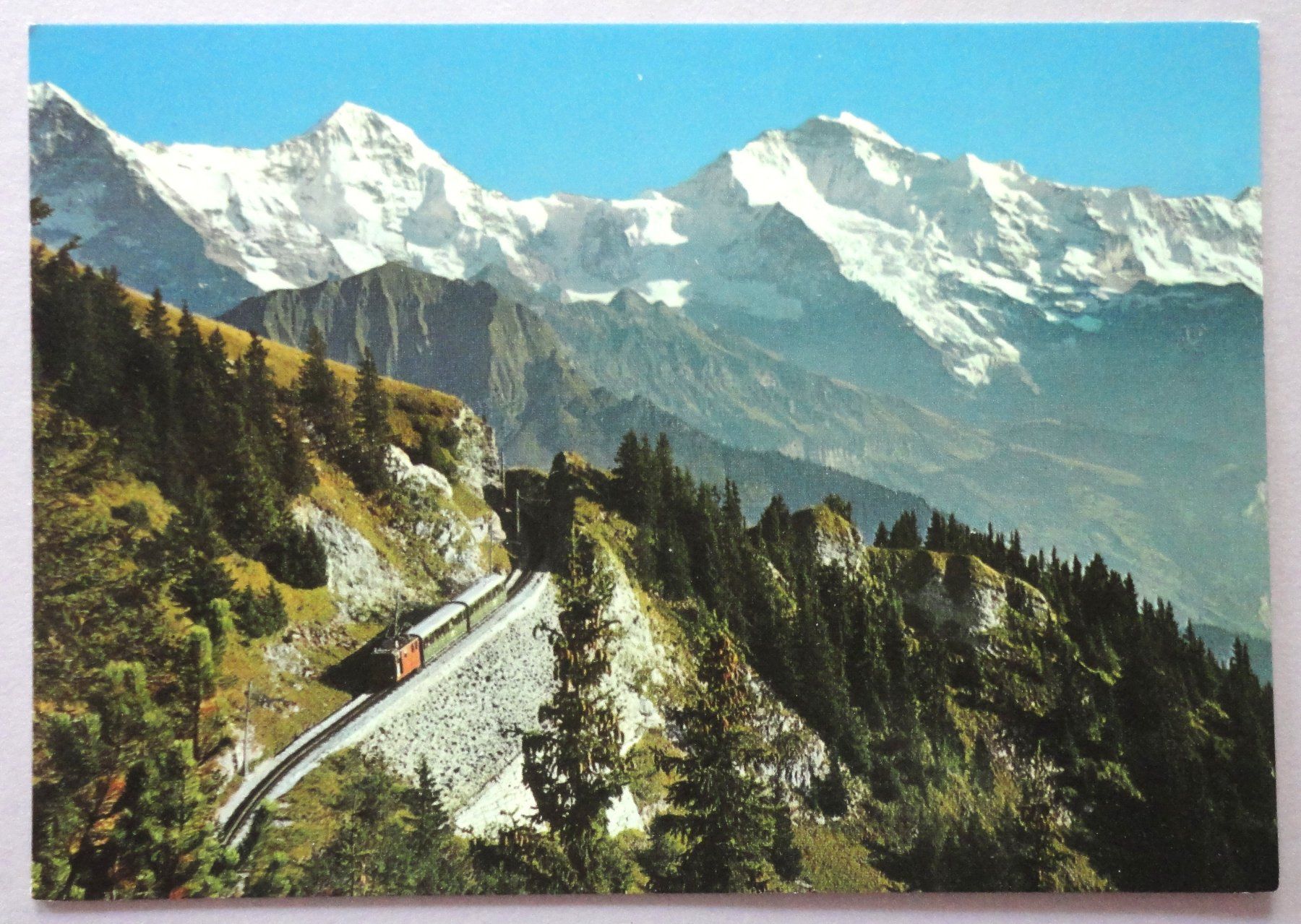 Ansichtskarten: Schynige Platte, Bahn – Gebraucht aus Fétigny von Billy2miny