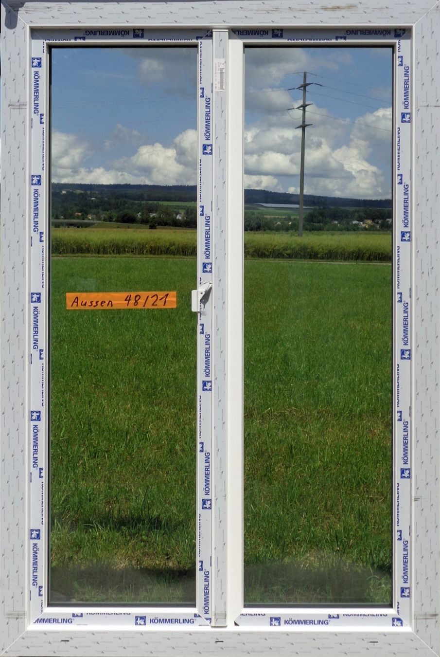 Porte: BALKONTÜRE, 2-FLÜG., KUNSTSTOFF 48/21 – Nuovo (secondo la descrizione) da Müllheim Dorf venduto da Feuer6 1