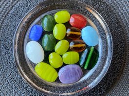 Handgemachte Mosaik Glasperlen gelocht*Mix*