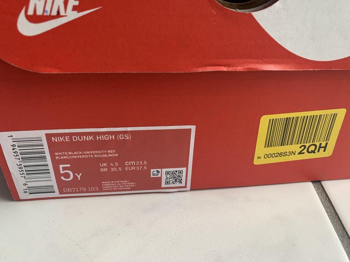 Scarpe da donna: Nike Dunk High Panda schwarz Gr. 37.5 – Usato da Bettlach venduto da valishop 6