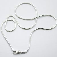 Schlangenkette Silber 925 Kette 2mm 42cm Sterlingsilber x
