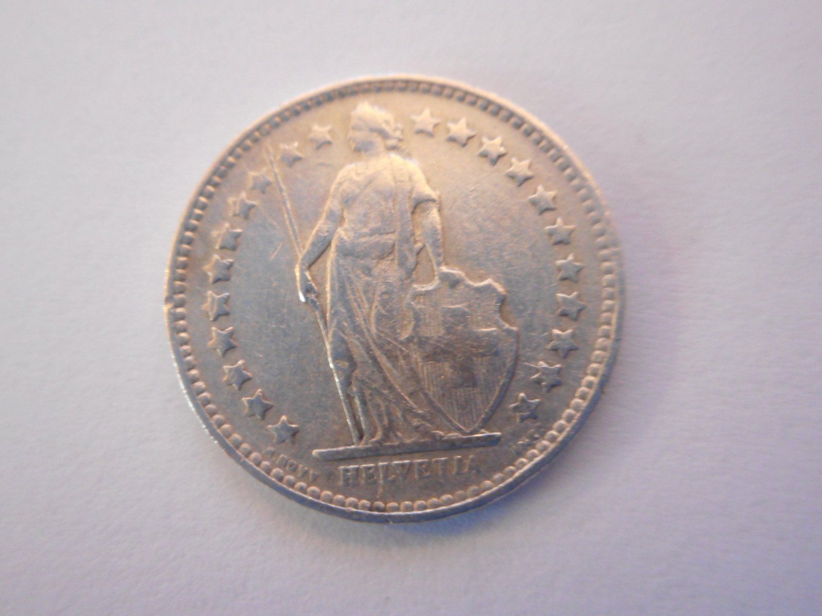 Tutti le monete: 50 Rp. 1921 silber – Usato da Kriegstetten venduto da pizlad2010 1