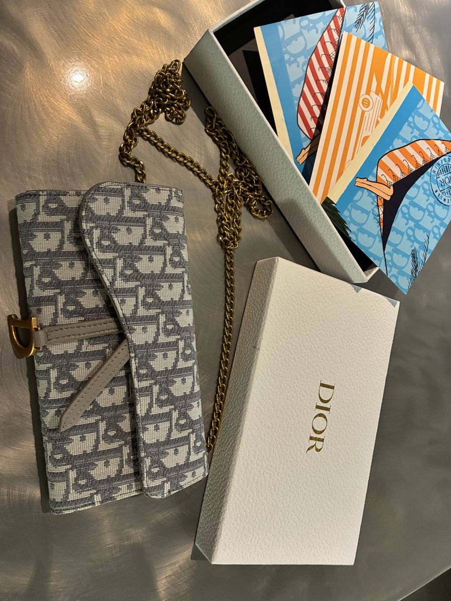 Dior Borse: Dior Saddle Wallet & Chain Monogram in Canvas - neu m. Box – Nuovo e nell'imballaggio originale da Niederglatt ZH venduto da karinso 5