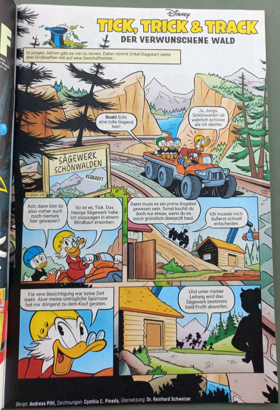 Fumetti: Comic - Micky Maus MM10 - Der verwunschene Wald – Usato da Niederuzwil venduto da lubimaja 2