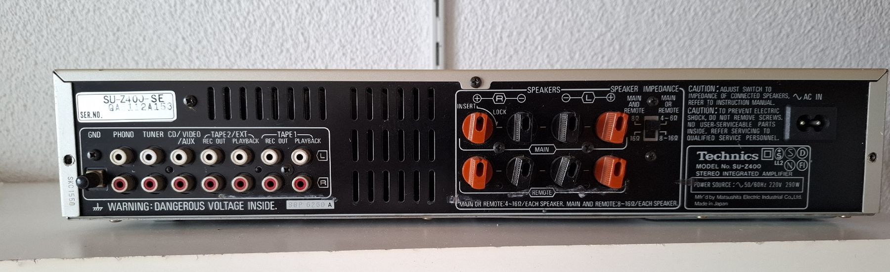 Technics Amplificatori: Technics SU-Z400 Stereo Verstärker – Usato da Altishofen venduto da Cawake 1