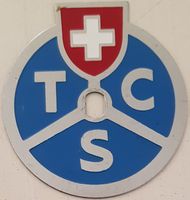 Plakette / Emblem / Schild TCS