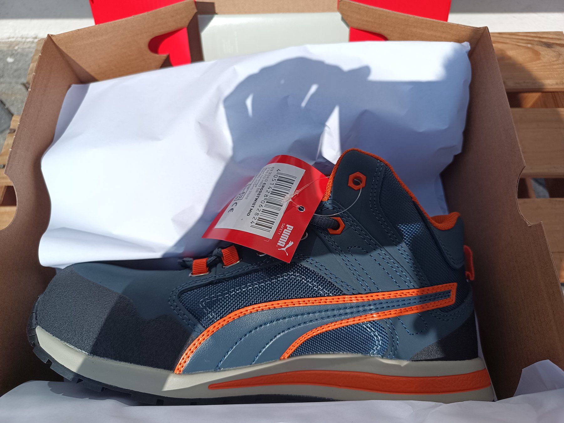 Puma Herrenschuhe: Puma Sicherheitsschuhe S3 S 40 – Neu und originalverpackt aus Oberegg von A-Z.Handel.Loehrer 7