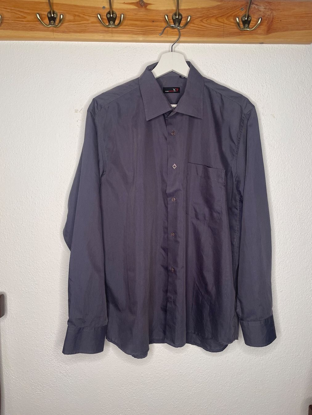 Camicie: Langarm-Shirt Grau – Usato da Capolago venduto da LA.BOTTEGA