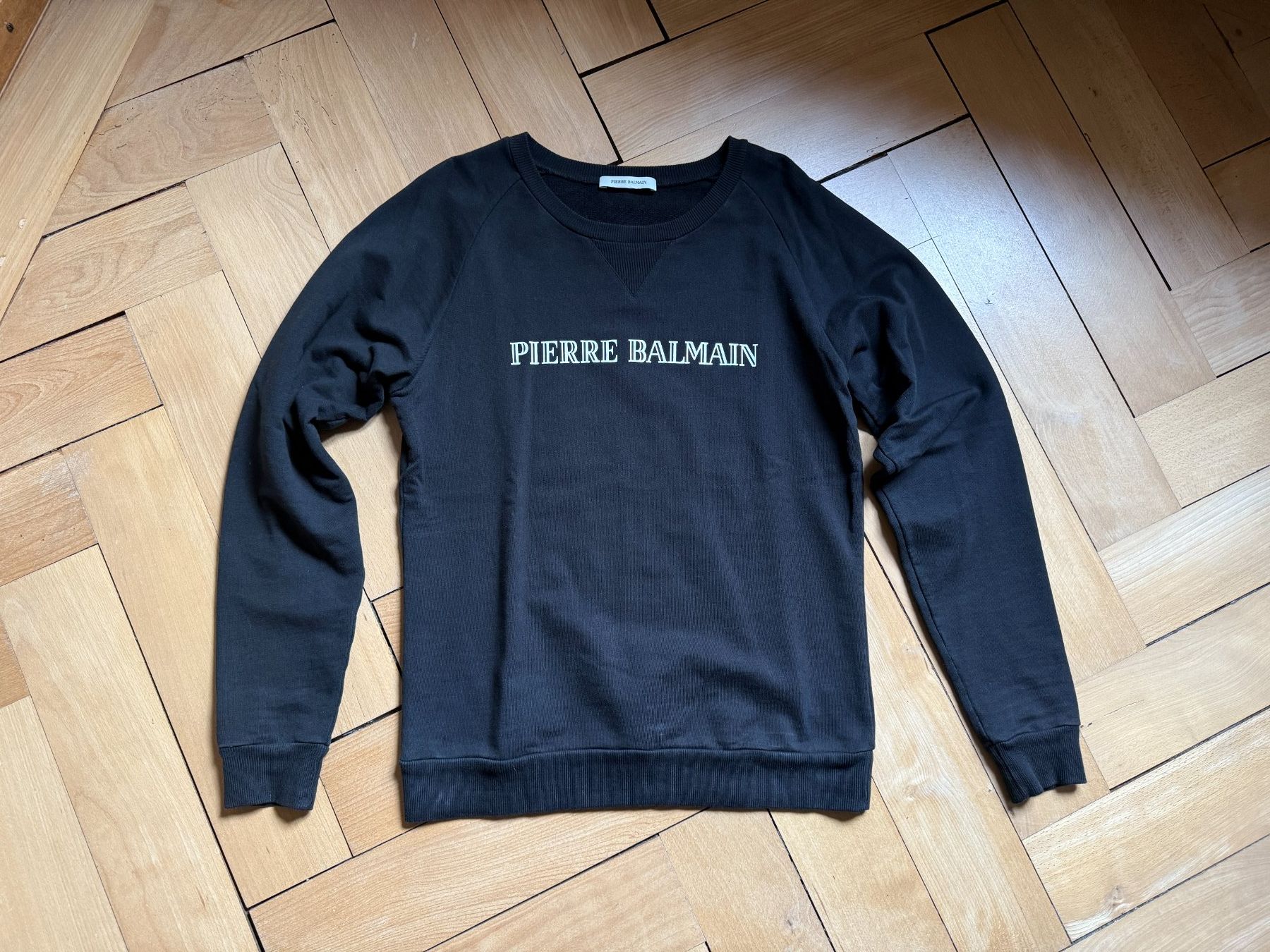 Balmain Maglioni & Felpe: PIERRE BALMAIN - Sweatshirt schwarz 48 – Usato da Zürich venduto da Diazaio