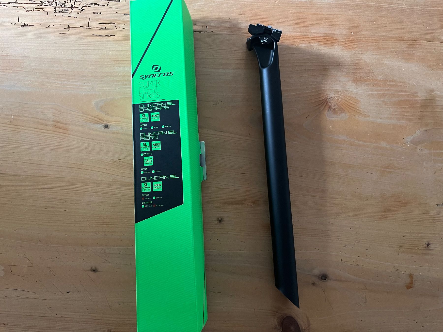 Pièces détachées: Syncros Duncan Sl 31.6 Carbon Sattelstütze – Neuf avec emballage d'origine à Jaberg par tequila73