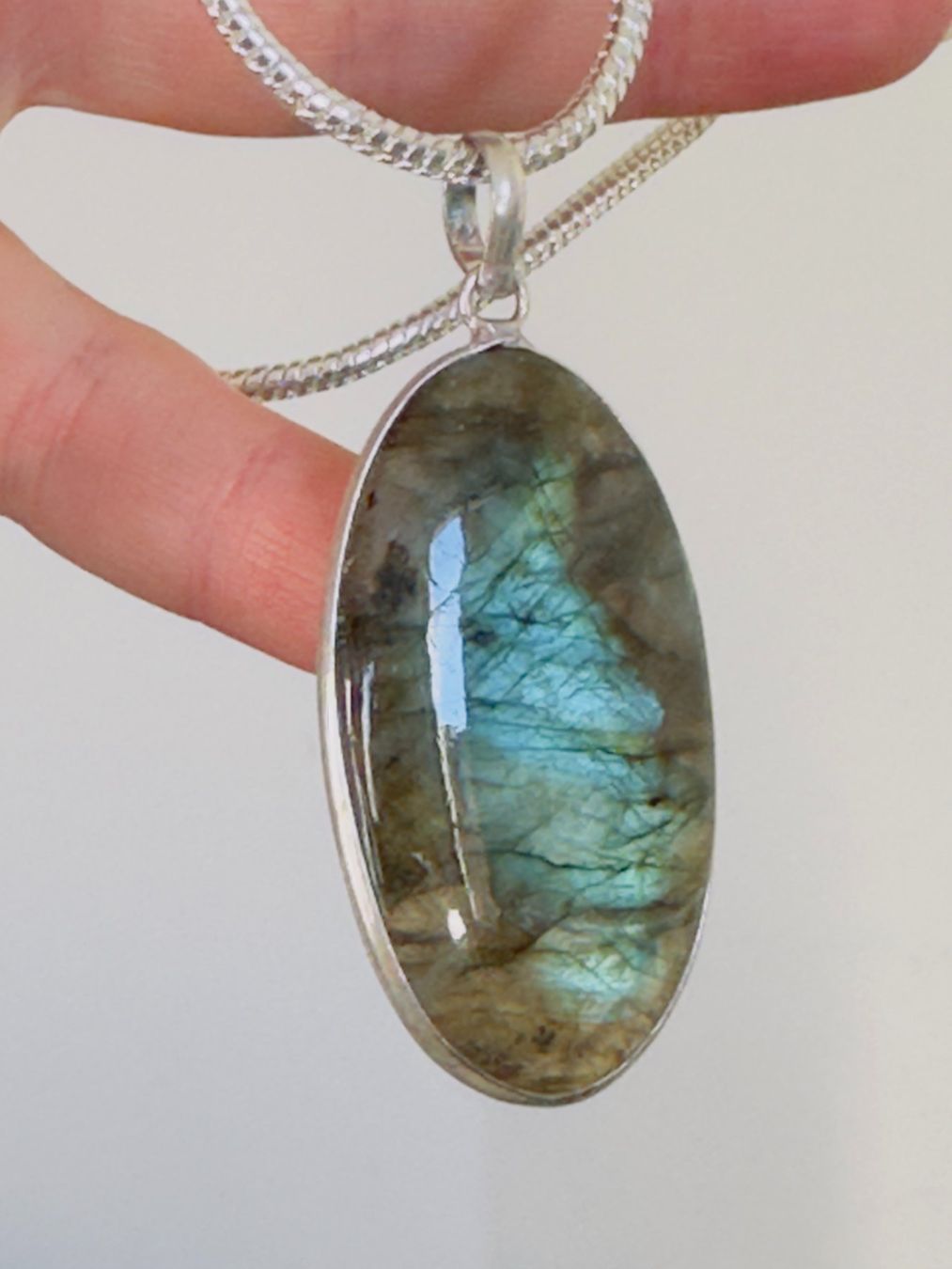 Catenine: Labradorite necklace – Nuovo e nell'imballaggio originale da Genève venduto da AGBERG 3