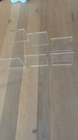 Plexiglasshalter, 3 verschiedene Grössen