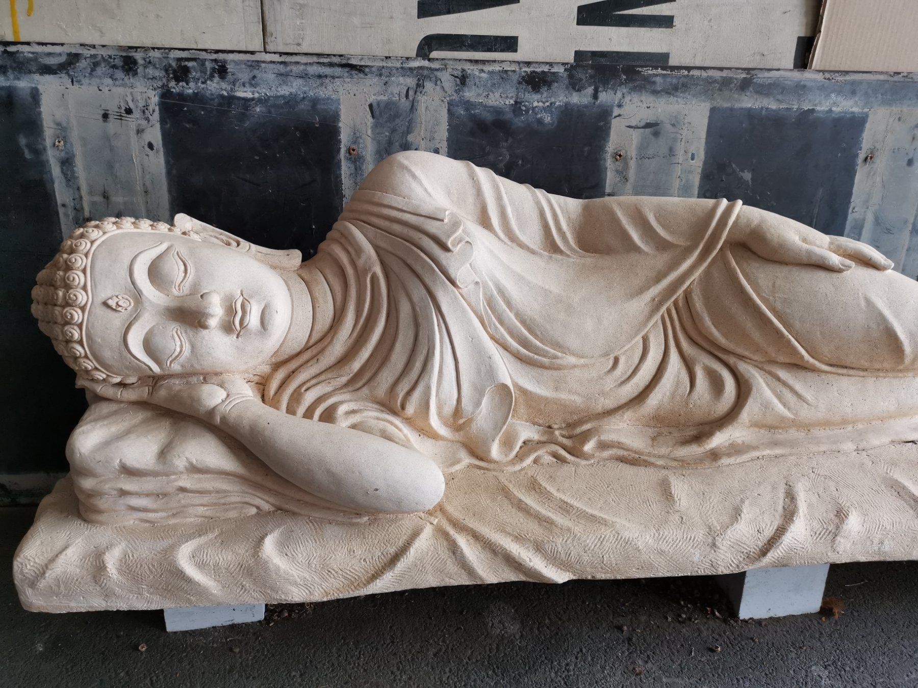 Sculture & Statue: Buddha Statue 130 cm, liegend – Usato da Hilterfingen venduto da Sabilui 6