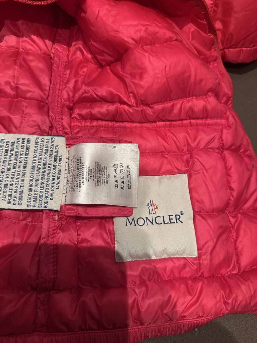 Moncler Giacche: Moncler Lans Daunenjacke, Gr. 0, Pink – Usato da Zürich venduto da lu0_df5p 2