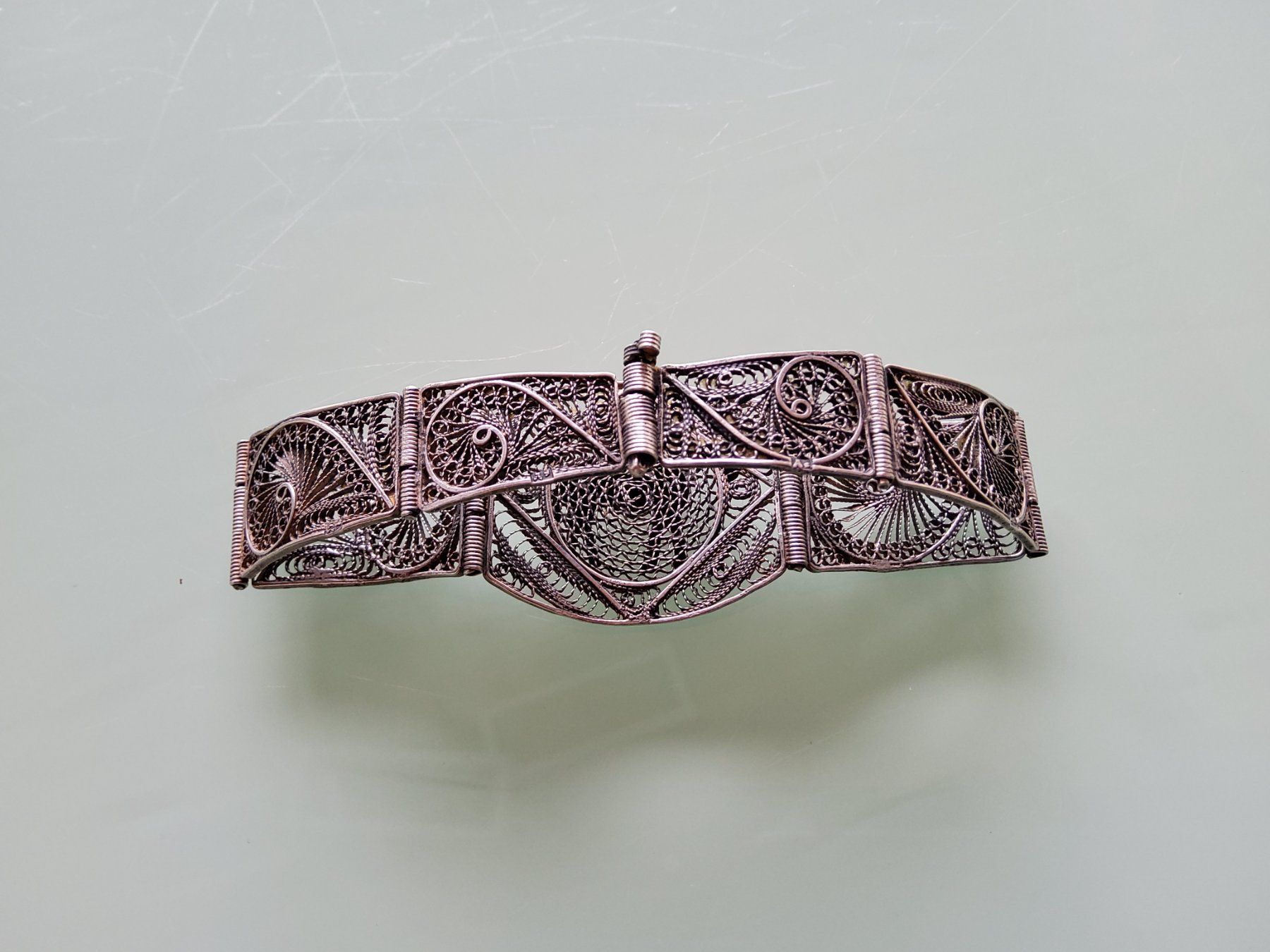 Bracciali & Braccialetti: Ancien bracelet en argent filigrane  – Usato da Malleray venduto da Broc-Mo 5