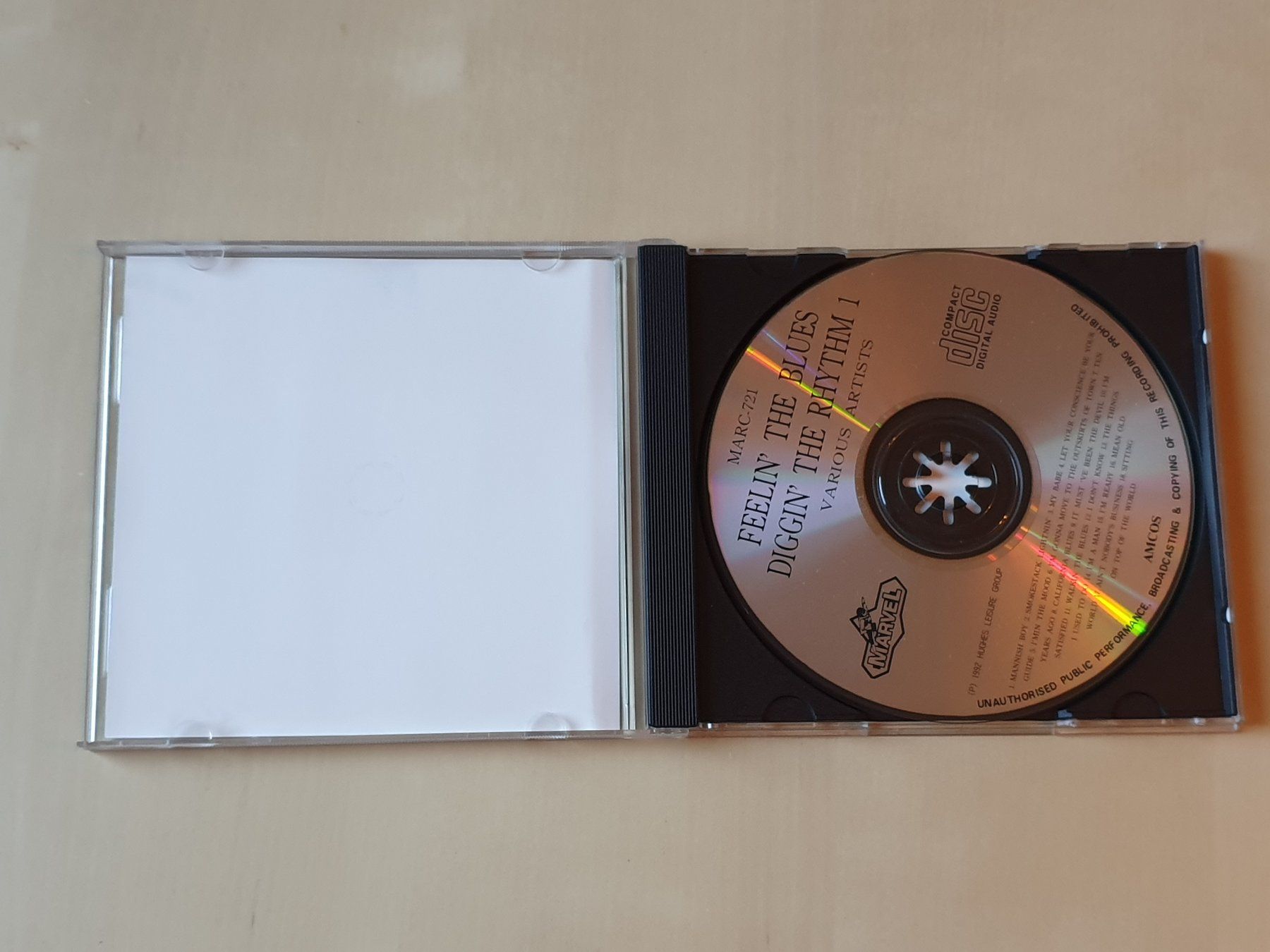 CD: Feelin The Blues Diggin The Rhythm 1 – Usato da Stansstad venduto da collectorsshop 2