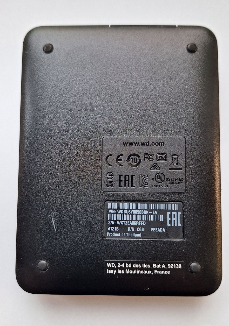 Western Digital Dischi rigidi: WD Elements Portable Storage 5 TB – USB 3.0 – Usato da Staufen venduto da Franky 1