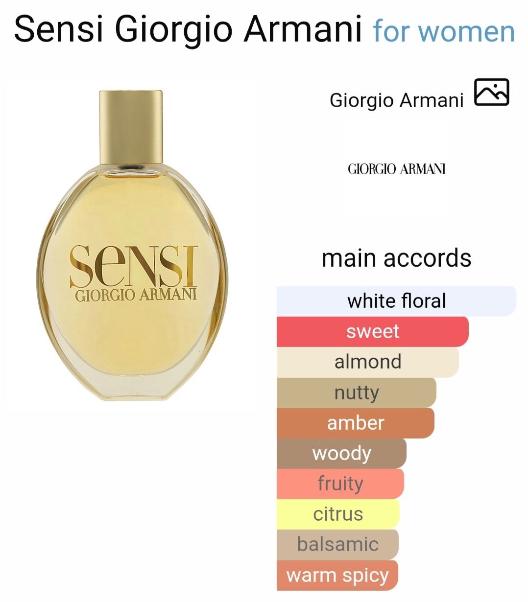 Armani Profumi & Eau de Toilette: Giorgio Armani SENSI – Nuovo (secondo la descrizione) da Utzigen venduto da DRAGONY23 2