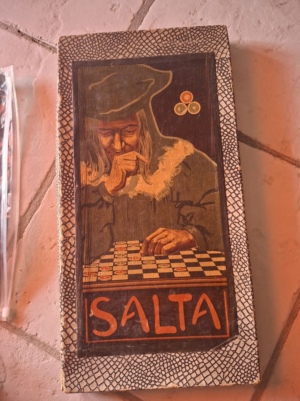 Jeux: Antique Salta Game - Complete: Box, Board, 30 Pieces  – D'occasion à Filzbach par Ariane_SR71