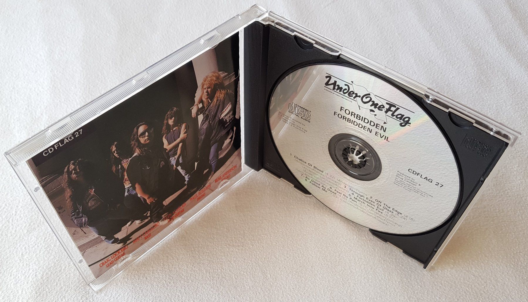 CD: Forbidden – Forbidden Evil - CD - 1989 - First Press – Usato da Uster venduto da Zardodel 3