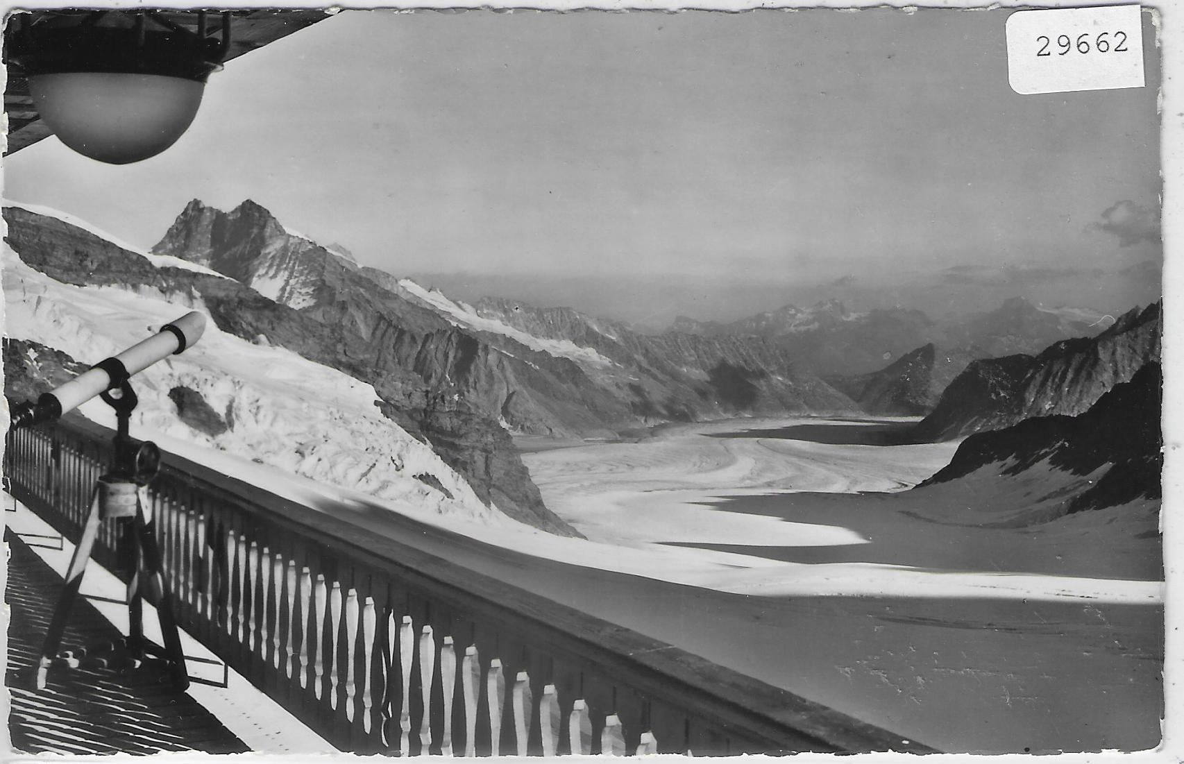 Cartes postales: Ausblick vom Berghaus Jungfraujoch – D'occasion à Ettingen par Kartenplanet