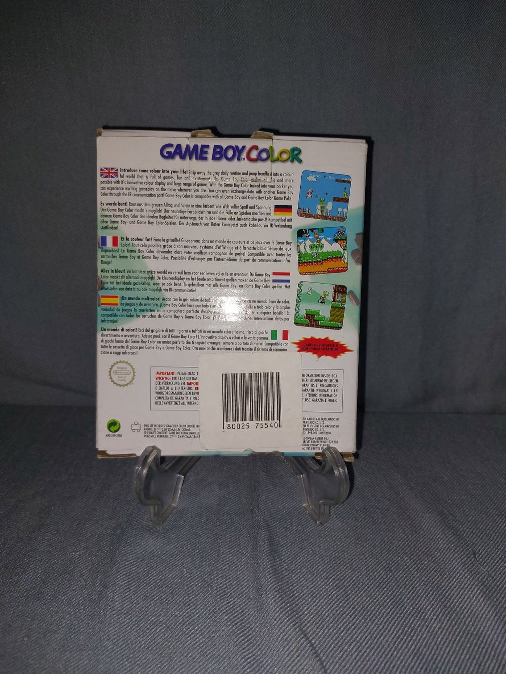 Nintendo Konsolen: Gameboy Color Turquoise OVP💯🔥 – Gebraucht aus châtelaine von Ab1frGaming 1