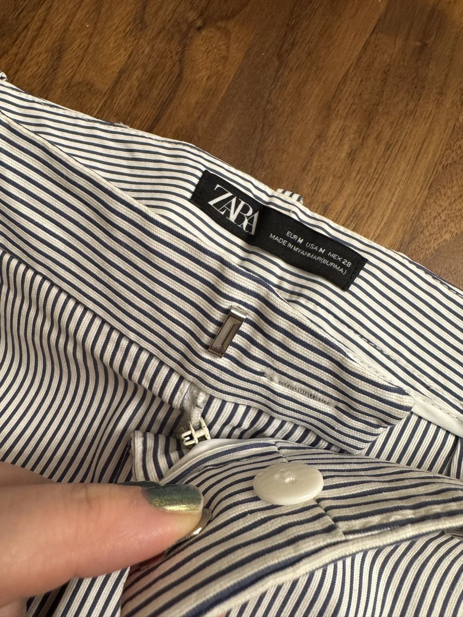 Zara Pantaloni: Zara Streifenhose, Gr. M, Top! – Nuovo (secondo la descrizione) da Zürich venduto da yas_7vdk 2