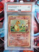 Charmander Glumanda Base Set Classic Collection Jap. PSA 9