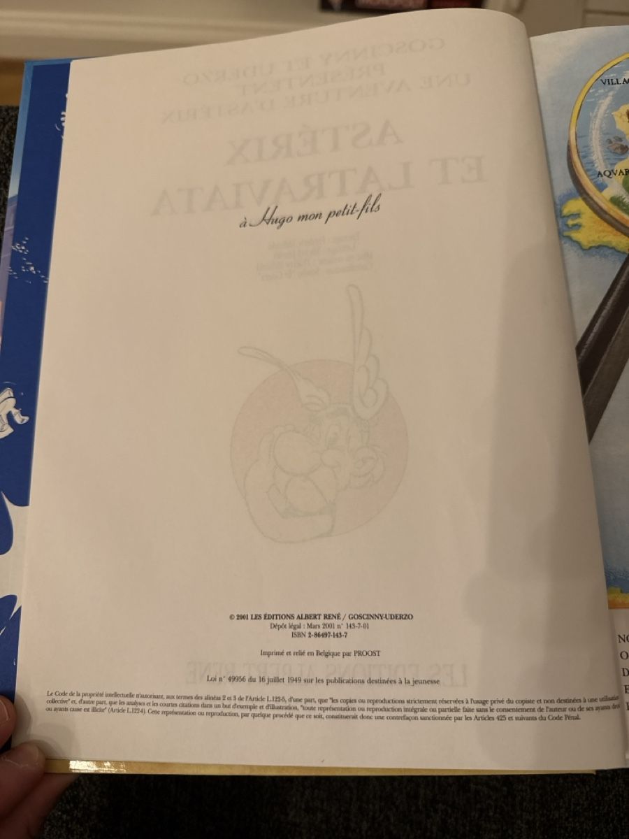 Fumetti: BD ASTÉRIX ET LATRAVIATA - ÉDITION ORIGINALE 2001 – Nuovo (secondo la descrizione) da Genève venduto da Emorejac 3