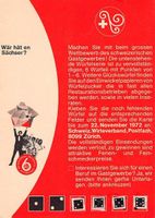 alte Ansichtskarte: WERBEKARTE GASTRO SUISSE - ab 1.--