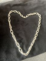 Silberkette 925, Panzerkette, Halskette, Unisex 12mm x 65cm