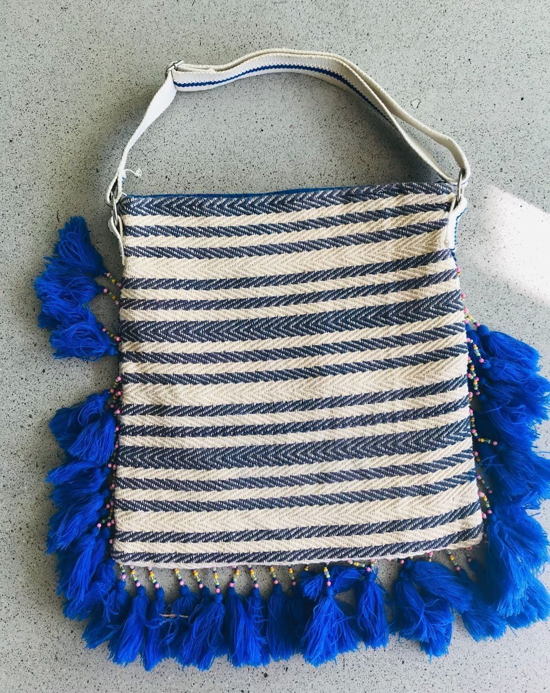 Borse da donna: Sommerliche Designertasche St. Tropez – Usato da Richterswil venduto da Solemare47Nicole 1