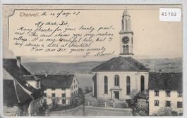 Thalwil - Dorfpartie mit Kirche