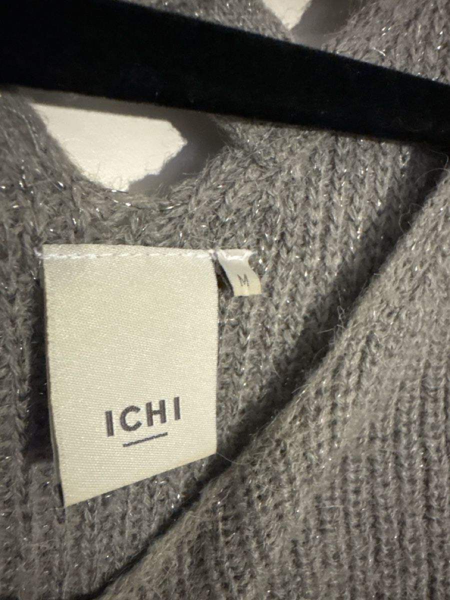 Pullover & Sweatshirts: Damen Pullover ICHI grau Grösse M mit Rückendetail – Gebraucht aus Flims Dorf von chauy 1