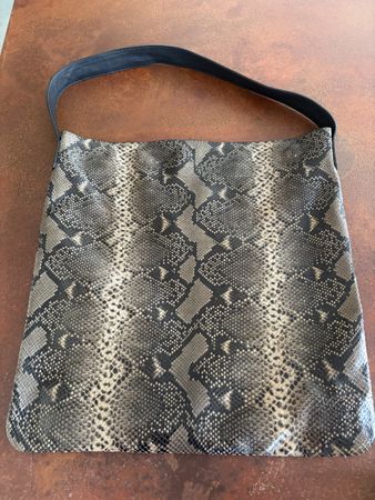 Gerard Darel Python Leather Bag