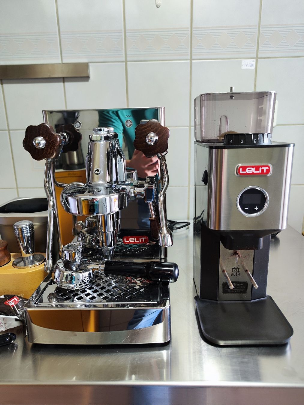 Lelit Macchine per caffè & Macchine per espresso: Kit complet, machine espresso Lelit occasion – Usato da Genève venduto da baker02 1