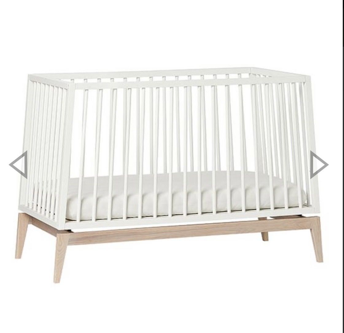 Leander Letti: Kinderbett - Leander Luna Babybett, weiss/Eiche – Usato da Zollikon venduto da sibnin 5