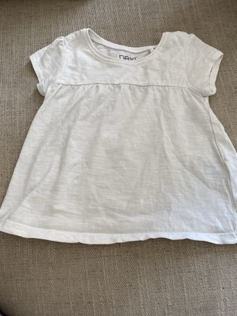 Next T-Shirt, Top, Weiss, Gr. 80, 9-12Monate, Sommer Top