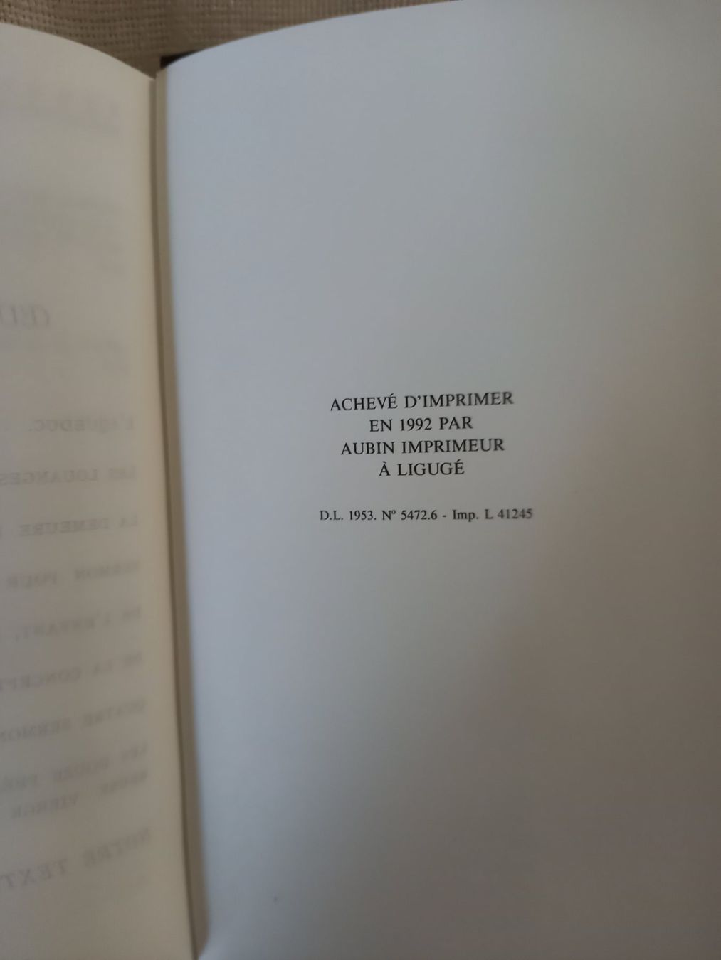 Libri: Oeuvres mystiques de saint Bernard – Usato da Neuchâtel venduto da Dualseele 9