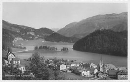 Silvaplana und campfer