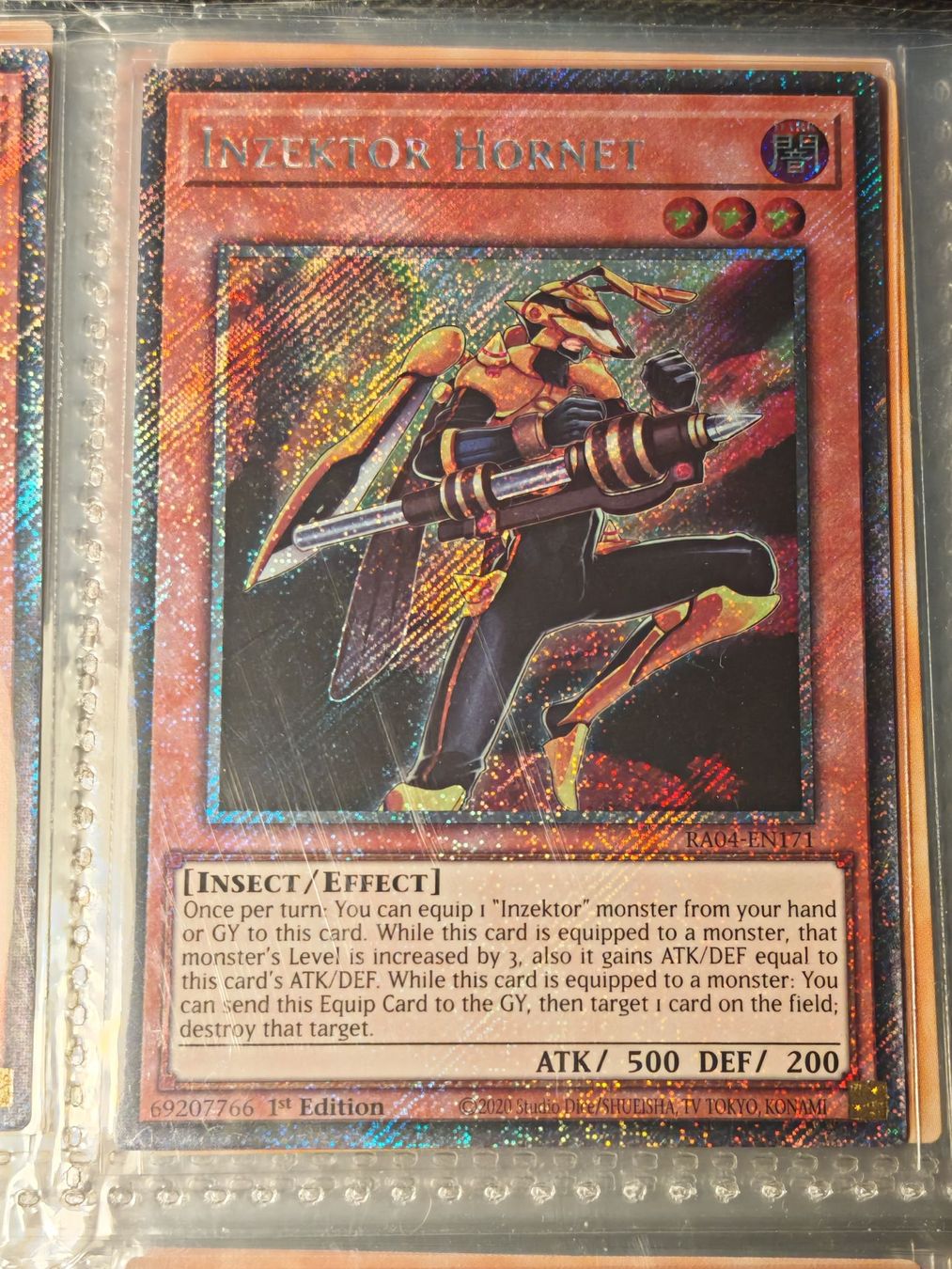 Yugioh Carte collezionabili: Carte Yu-Gi-Oh! Inzektor Hornet RA04-EN171 1st Edition – Nuovo (secondo la descrizione) da Saxon venduto da ToPzJ
