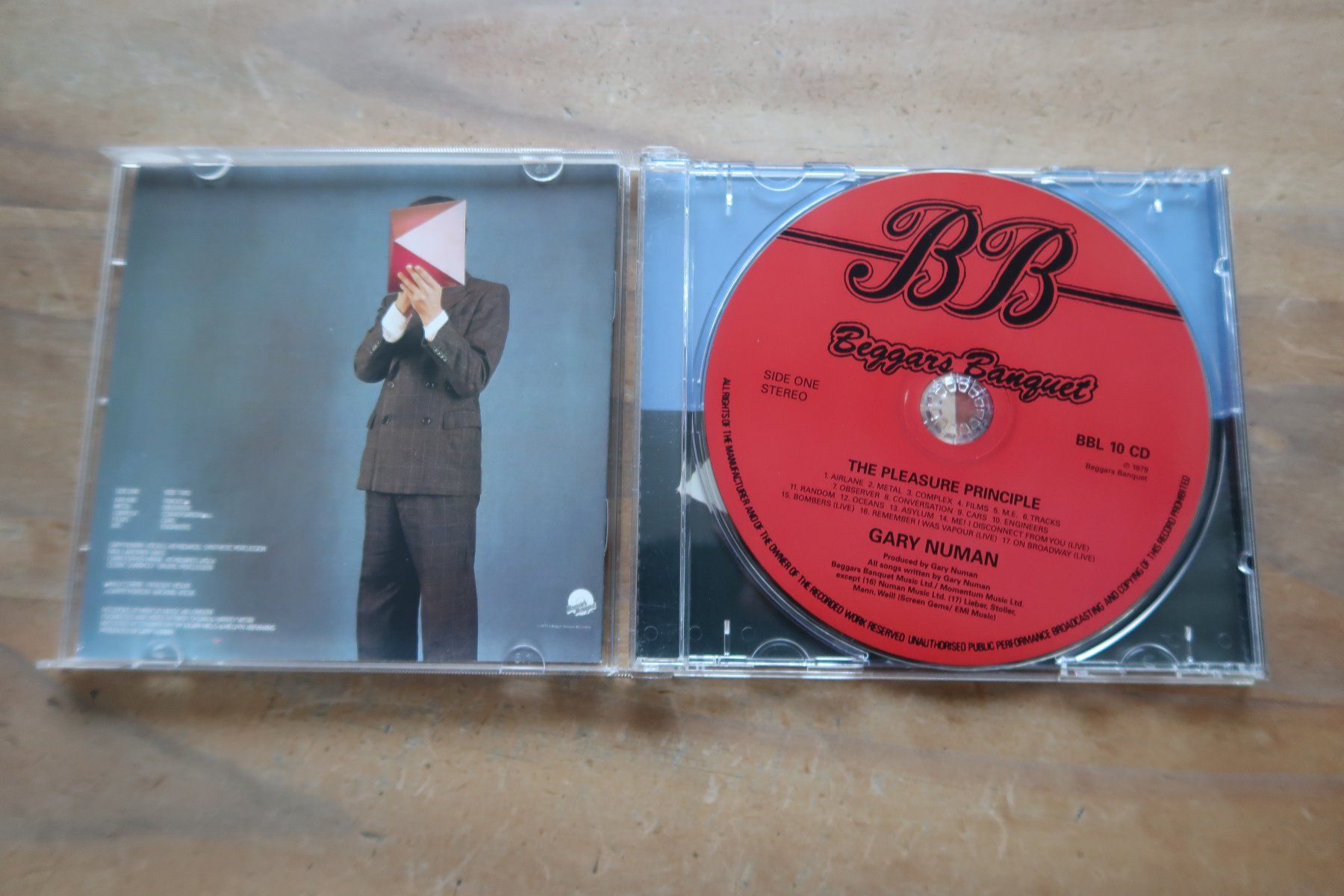 CD: GARY NUMAN - THE PLEASURE PRINCIPLE - CD – Usato da Basel venduto da Patiscat 3