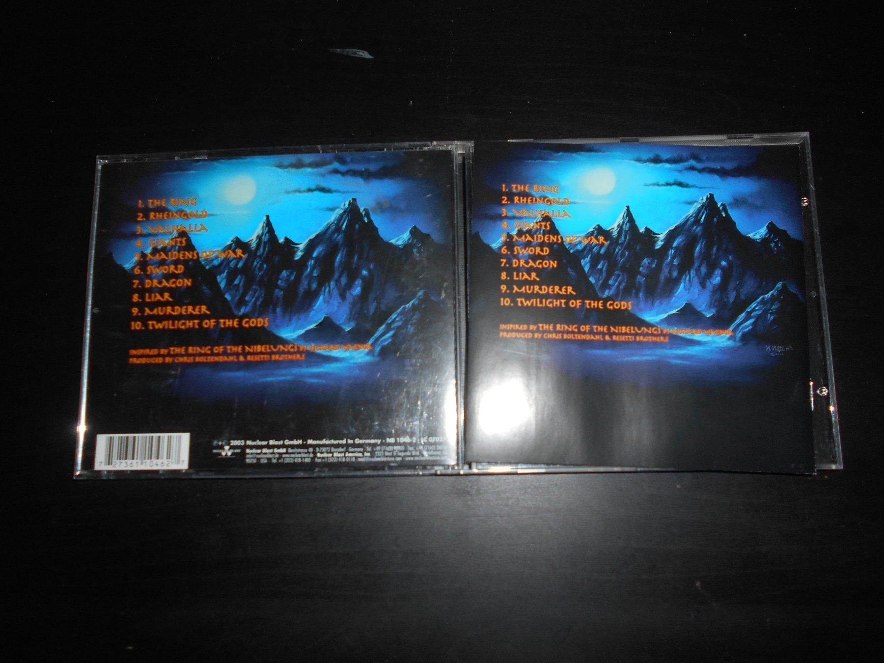 CD: Grave Digger – Rheingold / 2003 – Usato da Aarberg venduto da witchhunter01 1