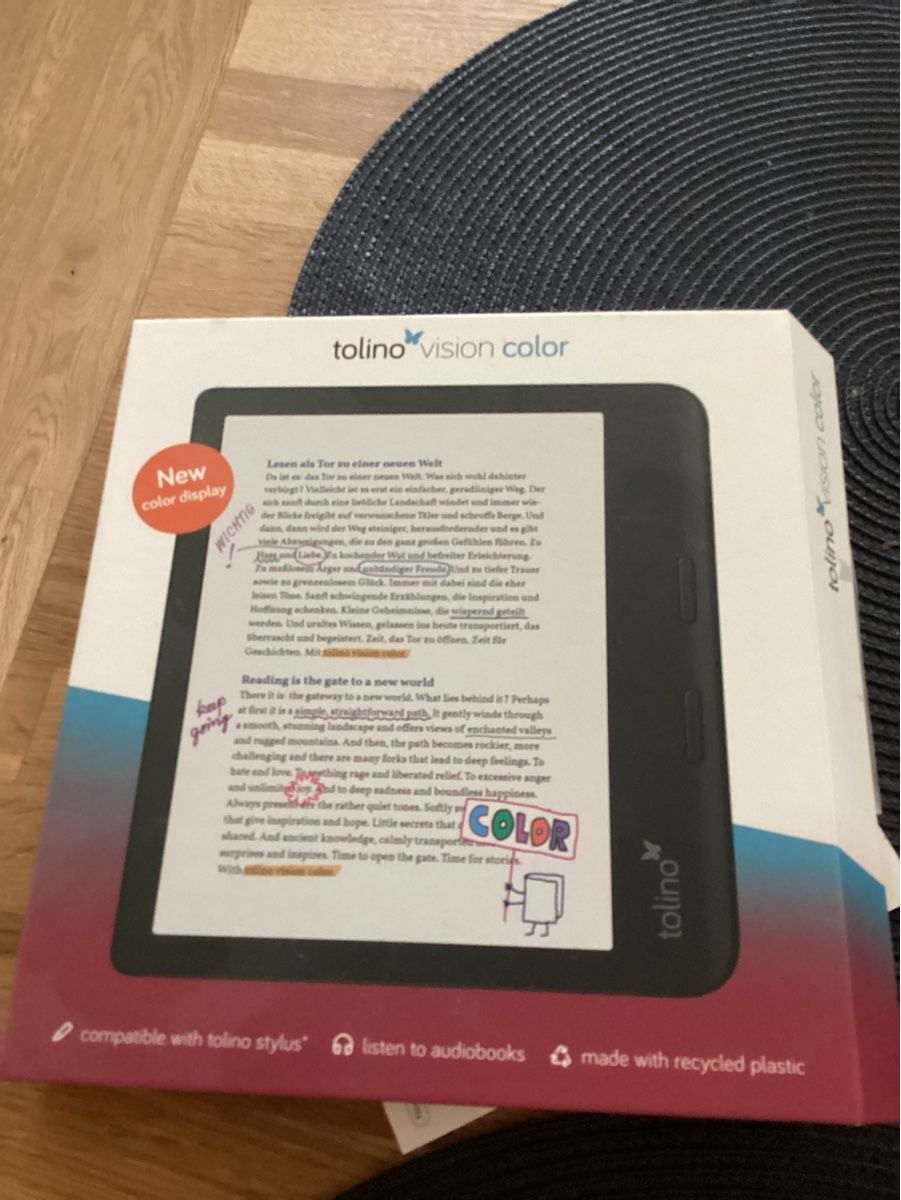 Tolino Tablet PC: Tolino Vision Color – Neu und originalverpackt aus Baden von Areekarl 5