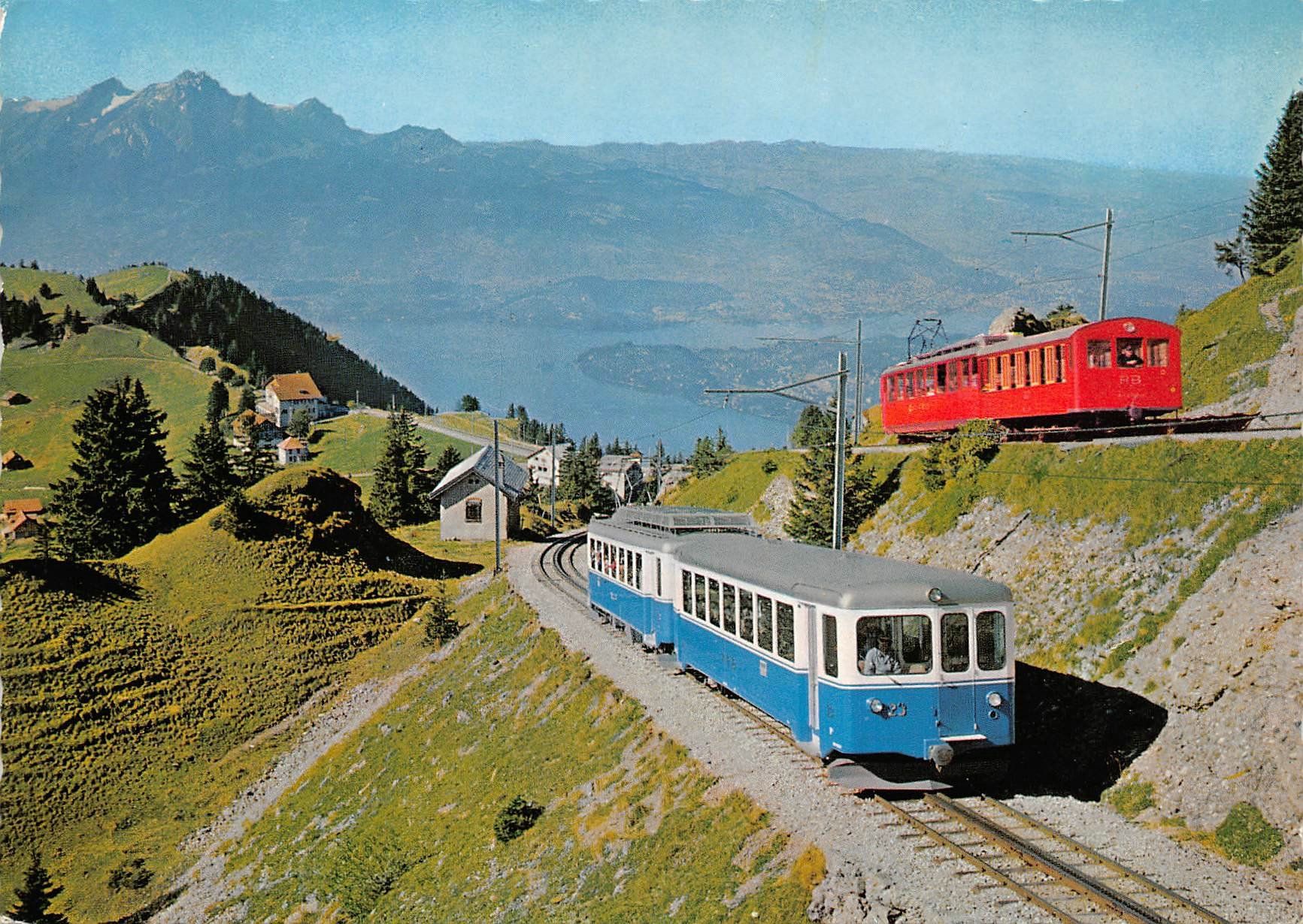 Cartoline postali: Rigi Staffel – Usato da Ottikon b.Kemptth. venduto da Neptun1974
