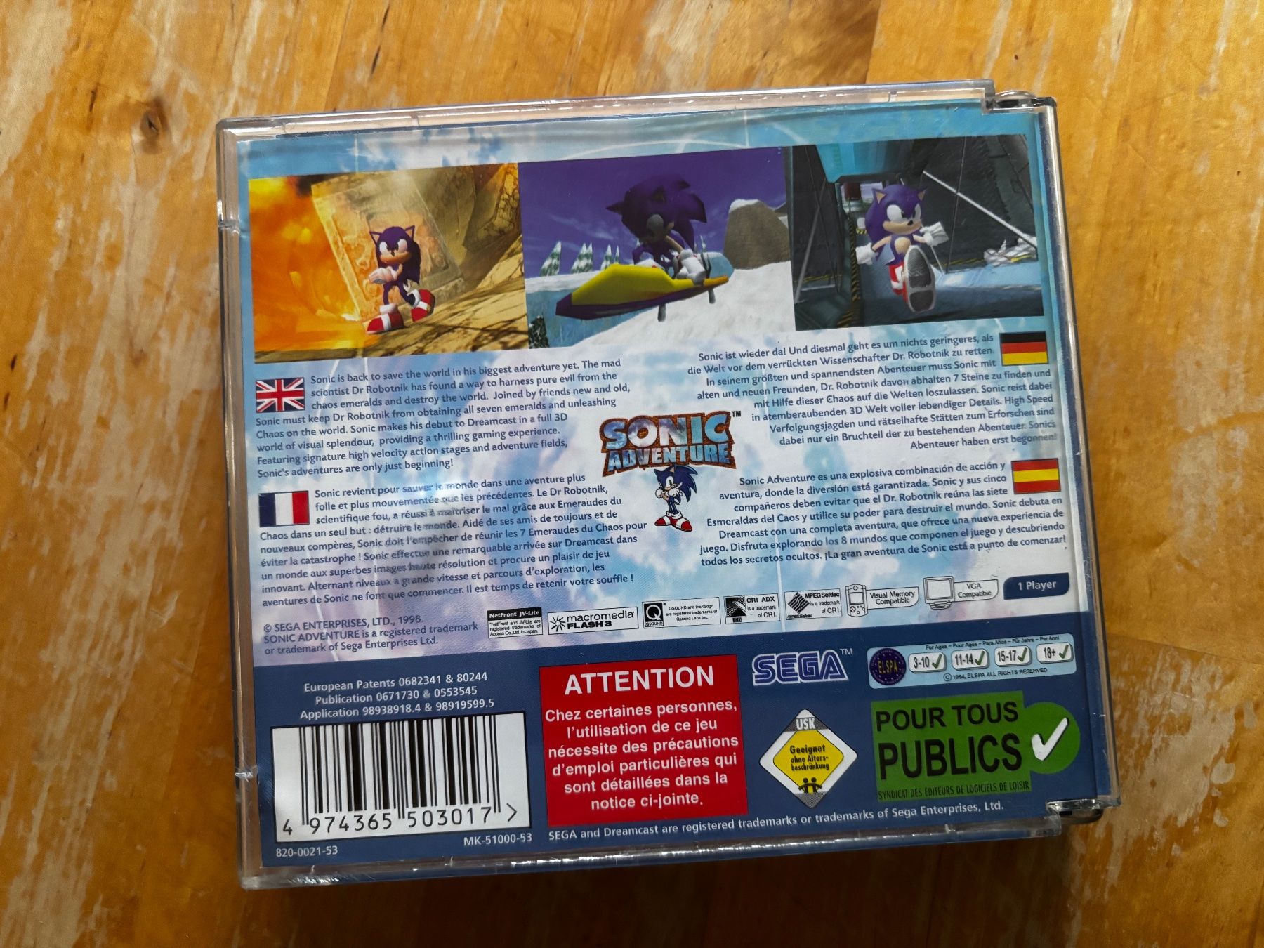 Jeux: Sonic Adventure (CIB) – D'occasion à Frenkendorf par Fionchen 4