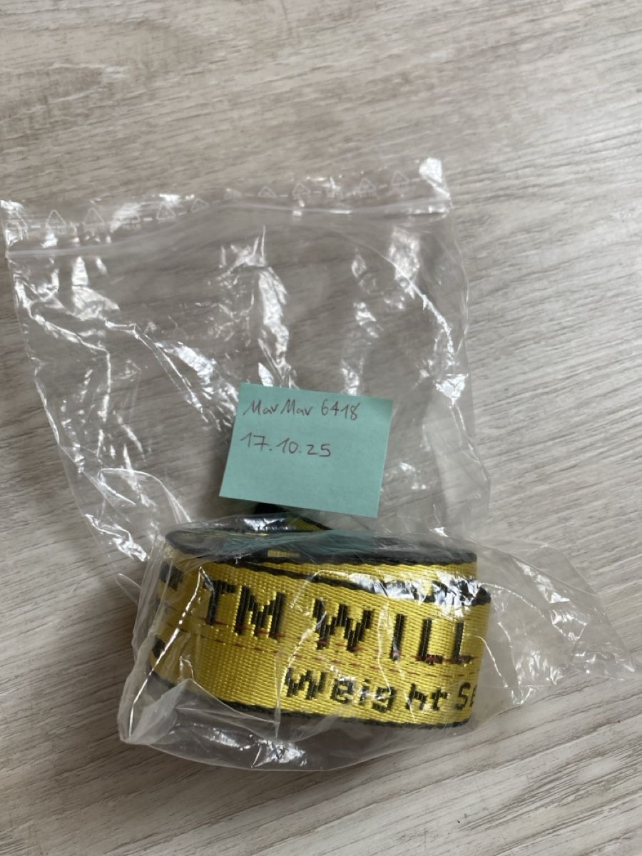 Off-White Gürtel: Off-White Gürtel Gelb – Neu (gemäss Beschreibung) aus Oberuzwil von MavMav6418 1