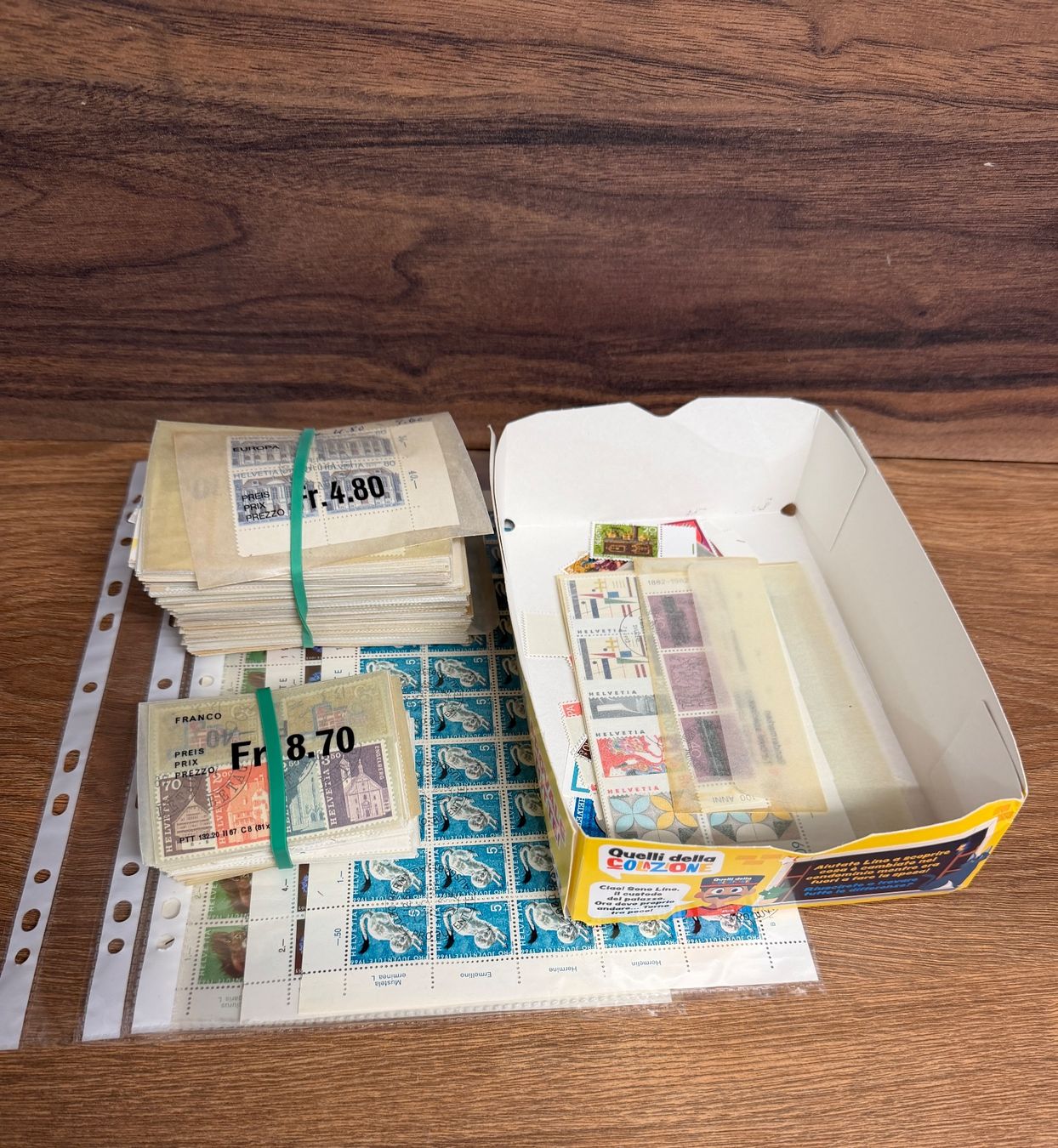 Tous les timbres: Konvolut Schweizer Briefmarken gestempelt – D'occasion à Nussbaumen AG par olitech5415