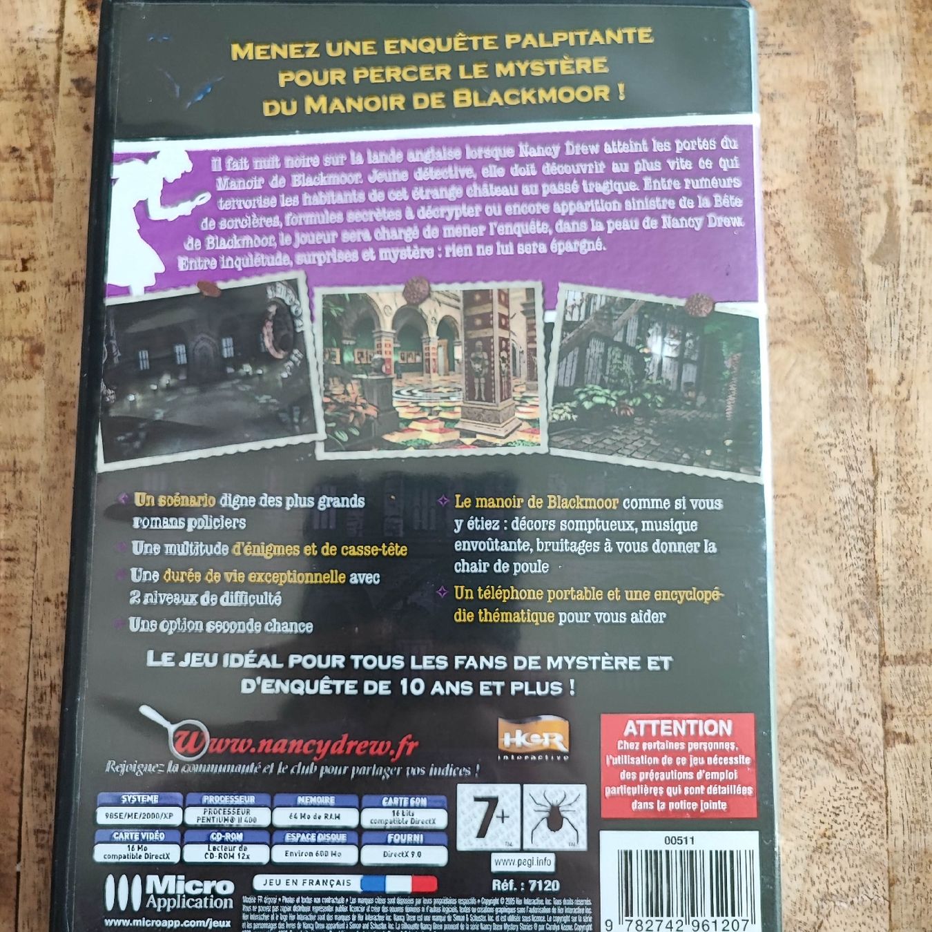 Giochi: LES ENQUETES DE NANCY DREW - PC GAME – Usato da Dübendorf venduto da kb86_MOVIE 1
